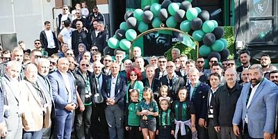 Körfez Hodri Meydan 1989 Taraftarlar Derneğine Yeşil Siyah çoşkulu açılış