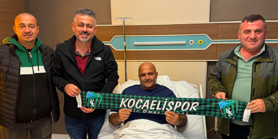 Köseköy Ateşsporlulardan Recep Dural'a ziyaret