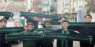 Kozluklu çocuklara jest Tahir başkandan