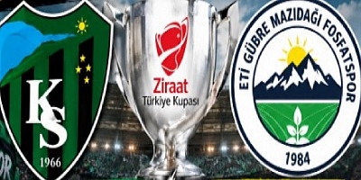 Kupada rakibimiz Eti Gübre Mazıdağı Fosfatspor