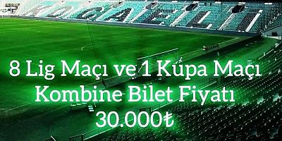 Loca Restaurantta 8 lig, kupa maçı kombine 30 bin tl