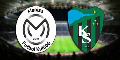 Manisa FK-Kocaelispor 2-1 mağlup durumdayız