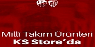  Millî Takım ürünleri KS Store'da satışa sunulacak