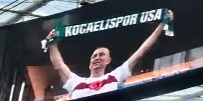 Murat Odabaşı Kocaelispor atkısıyla dev ekranda