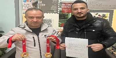 Müzeye Ege Durak'tan şampiyonluk madalyaları