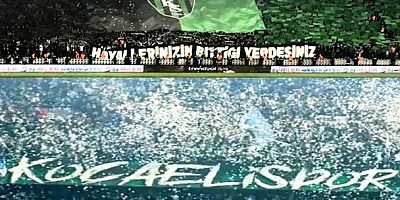 Önce eski günlerdeki gibi Konfeti Şovu, Maratonda Yeşil Siyah Kareoğrafi