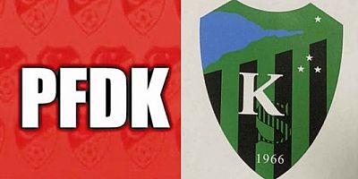 PFDK Kocaelispor'a 755 Bin TL ceza 3 Blokta Bloke