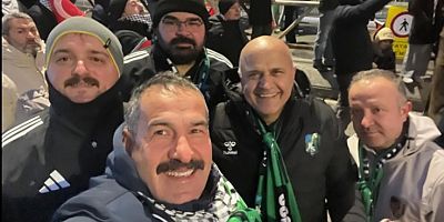 Recep Başkan Galata'daki Gazze yürüyüşünde