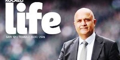 Recep Başkan Kocaeli Life dergisine kapak oldu