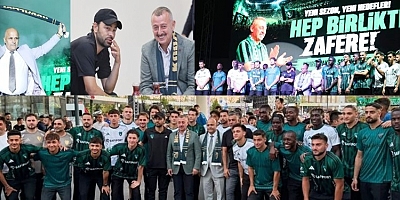 “Şehrin Takımı Sahaya İniyor”  Yeşil Siyahlı futbolcular taraftarla buluştu