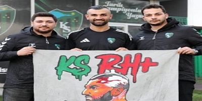 Serdar Dursun'a anlamlı pankart taraftarlardan