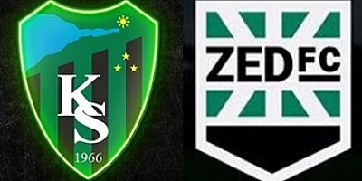 Son hazırlık maçı ZED FC Pazar 17.30 Derince'de
