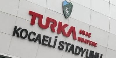 Stadın isim sponsoru Turka Araç Muayene AŞ