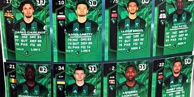 Süpriz hediyeler Futbolcu kartlarını tamamlayanlara