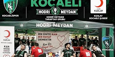 Hodri Meydan'ın Kızılay'la Kan bağışı kampanyası başarıyla tamamlandı