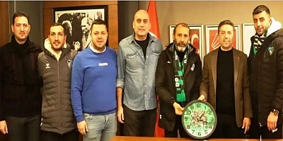 Taraftarlar Derneğinin CHP İl Başkanlığı ziyareti