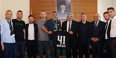 Taraftarlar Derneğinin KOTO yönetimi ziyareti