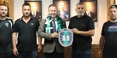 Taraftarlar Derneğinin MHP İl Başkanı ziyareti