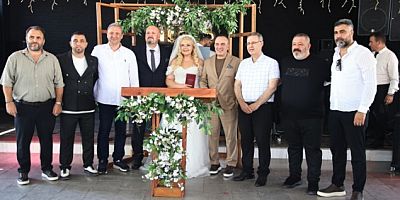 Taraftarlardan Ferdi Pınar Balıkesirde evlendi