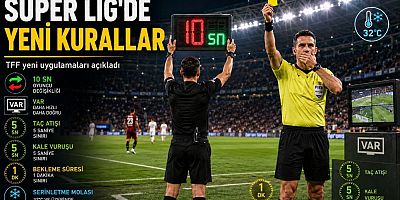 TFF yeni sezonda Süper Ligde uygulanacak yeni oyun kurallarını açıkladı