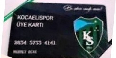 Üyelik giriş 5 bin lira yıllık aidat Bin Tl oluyor