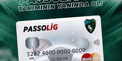 Yeşil-siyah logolu Passolig kartı 600 TL oldu