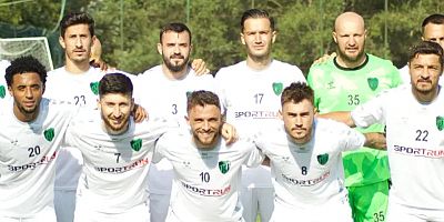 Yeşil Siyahlıların Bolu'daki Adanaspor'la özel maçta 3 golü Yeniler attı