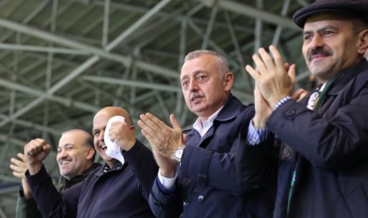Tahir Başkanın mesajı Bu şehir bu takıma inanıyor!
