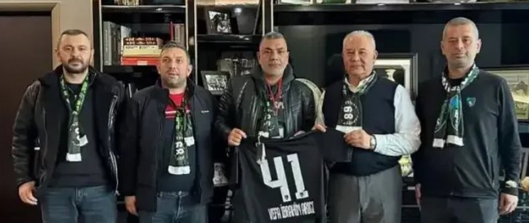 Taraftarlar Derneğinden İbrahim Aracı'ya ziyaret