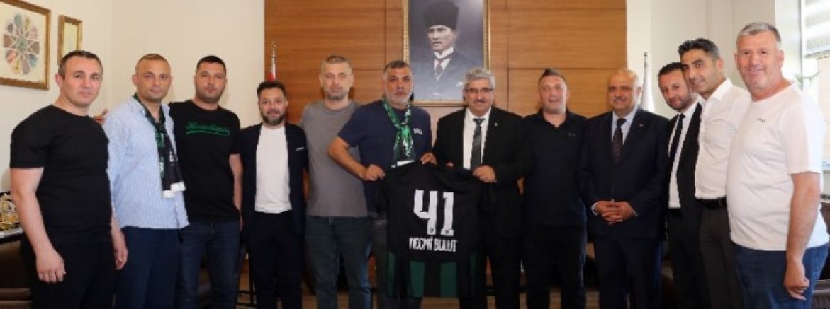 Taraftarlar Derneğinin KOTO yönetimi ziyareti