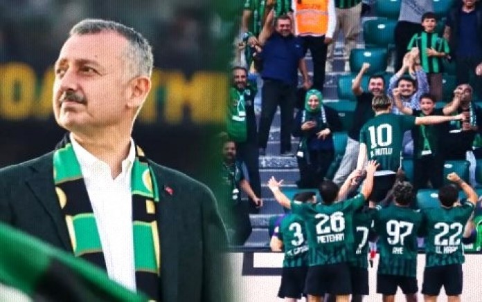 Tebrikler takım, tebrikler Büyük Kocaelispor camiası