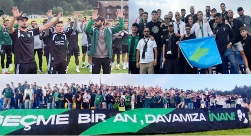 Taraftarlarımızdan Takıma mesaj 'Vazgeçme Bir An Davamıza İNAN 
